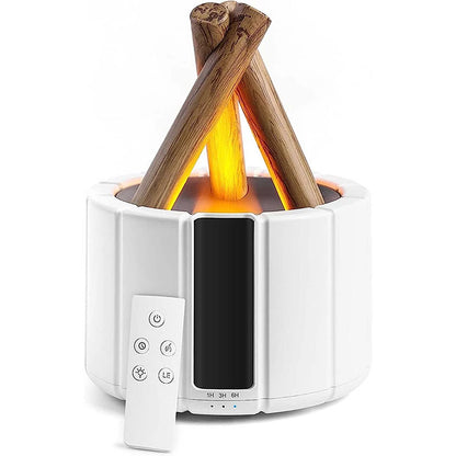 Simulated Flame Aroma Humidifier