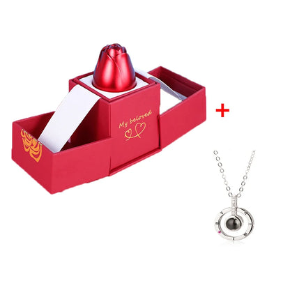 Velvet Rose Ring Gift Box