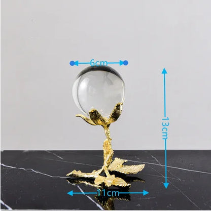 Nordic Crystal Ball Ornament