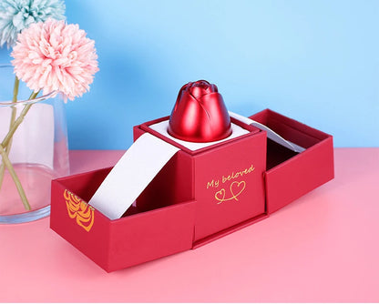 Velvet Rose Ring Gift Box
