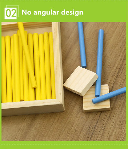 Wooden Montessori Math Toy
