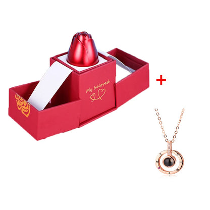Velvet Rose Ring Gift Box