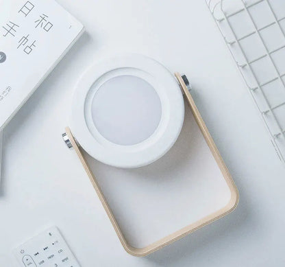 Foldable Wooden Handle Lamp