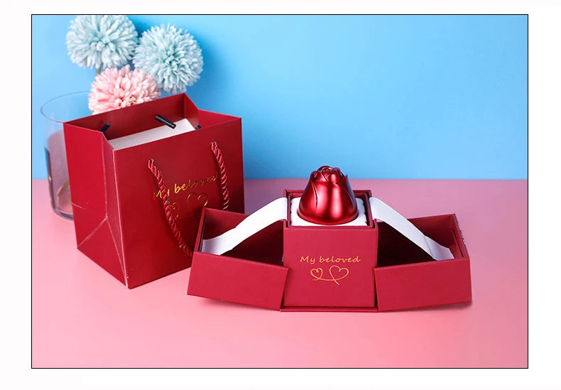 Velvet Rose Ring Gift Box