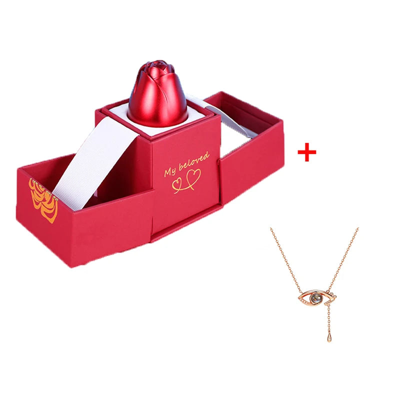 Velvet Rose Ring Gift Box