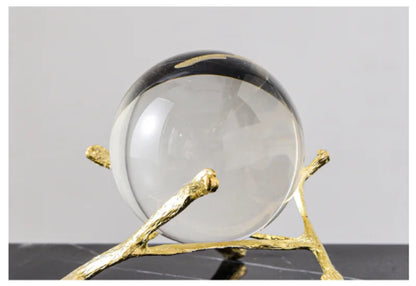 Nordic Crystal Ball Ornament