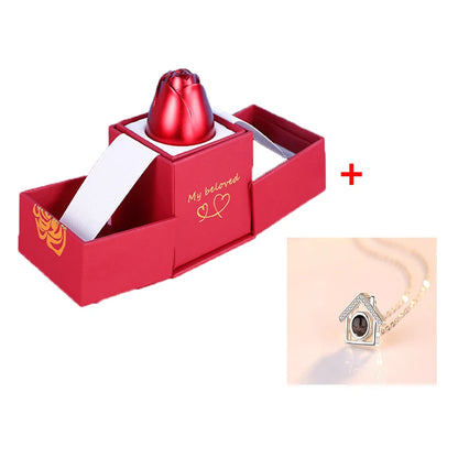 Velvet Rose Ring Gift Box