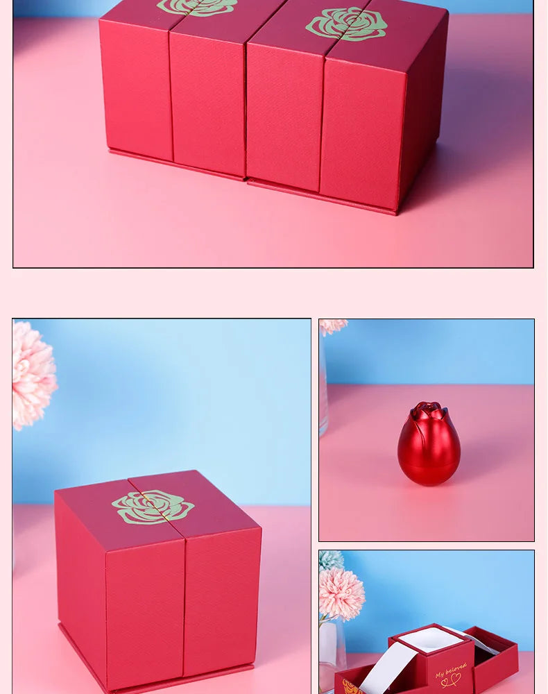 Velvet Rose Ring Gift Box