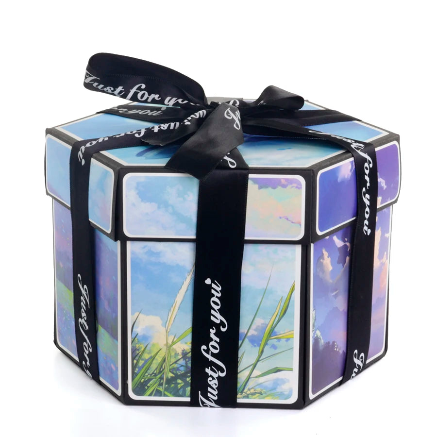 Hexagon DIY Explosion Gift Box