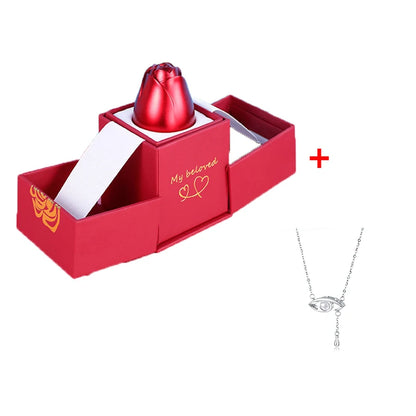Velvet Rose Ring Gift Box
