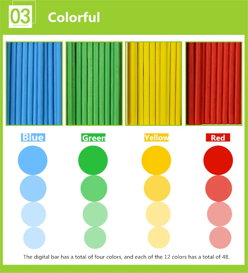 Wooden Montessori Math Toy