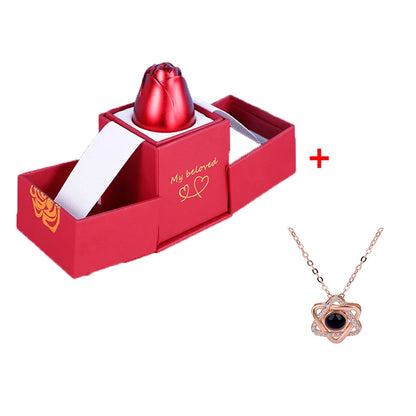 Velvet Rose Ring Gift Box