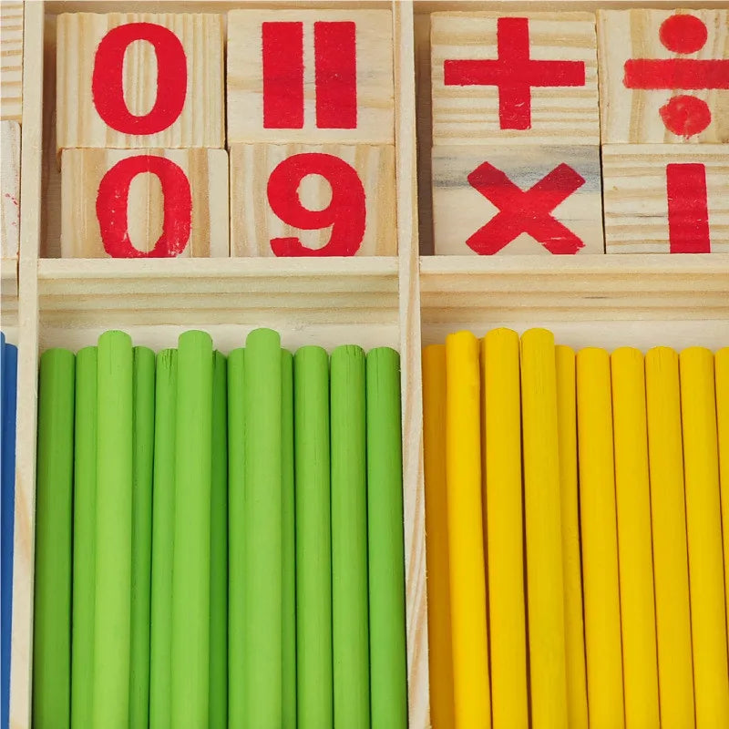 Wooden Montessori Math Toy