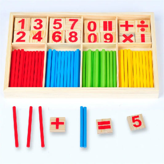 Wooden Montessori Math Toy