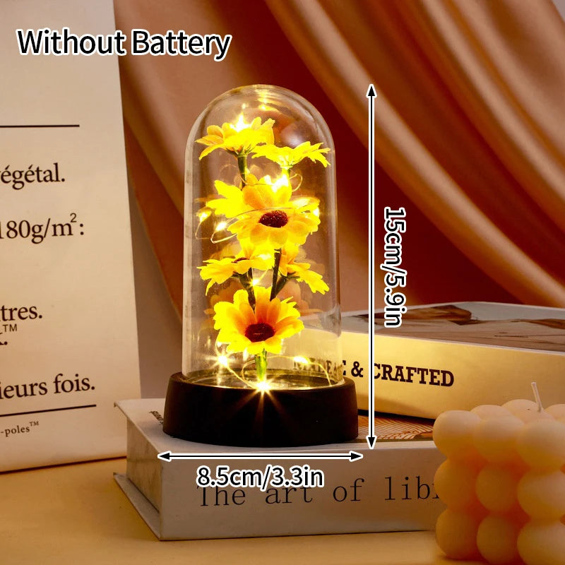Eternal LED Rose Flower