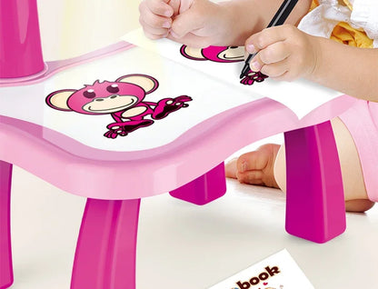 LED Projector Drawing Table