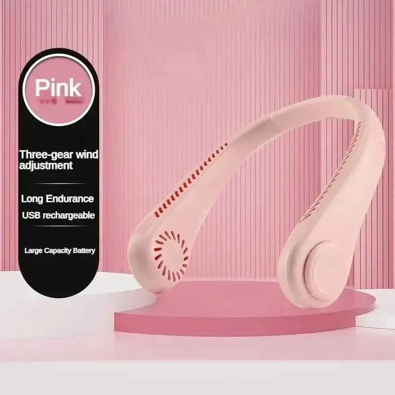 Rechargeable Bladeless Neck Fan