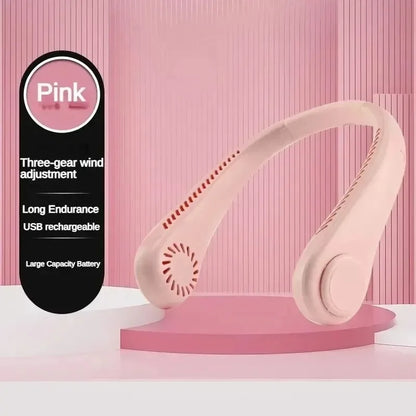 Rechargeable Bladeless Neck Fan