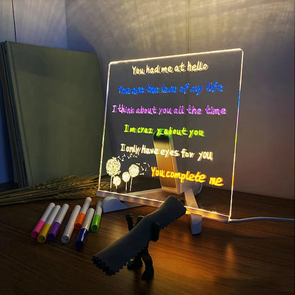 LED Light-Up Erasable Drawing Board