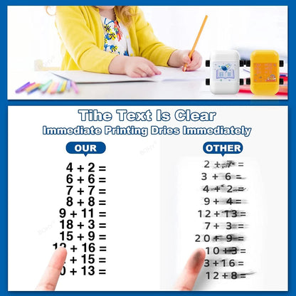 2-in-1 Reusable Math Roller Stamp