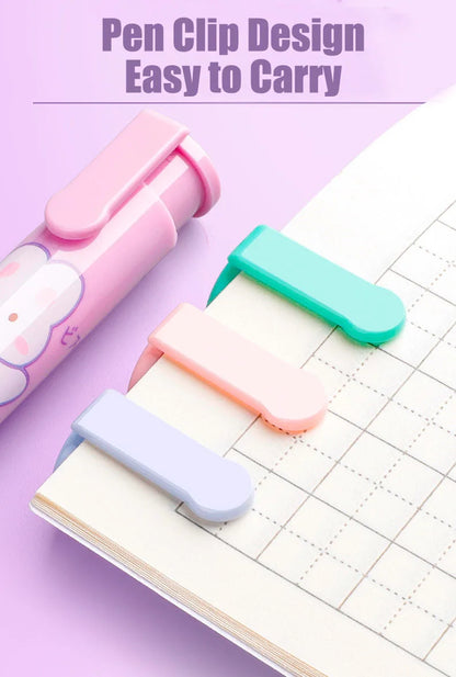 3-in-1 Retractable Eraser Pen