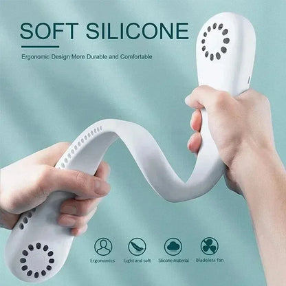Rechargeable Bladeless Neck Fan