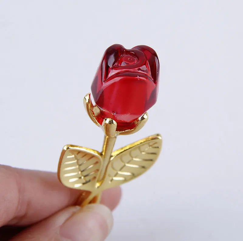 Crystal Rose Gift