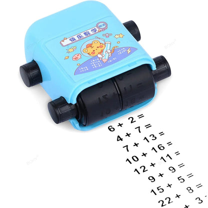 2-in-1 Reusable Math Roller Stamp