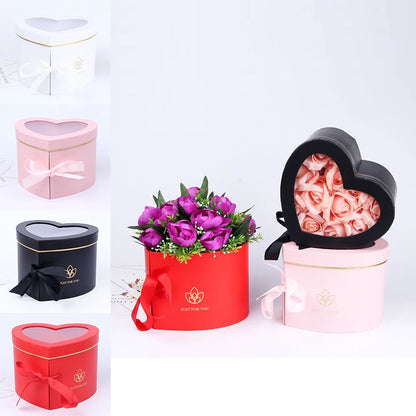 Heart-Shaped Rotating Flower Box