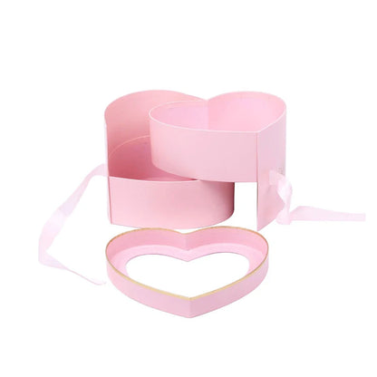 Heart-Shaped Rotating Flower Box