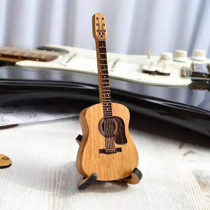 Wooden Guitar Pick Holder