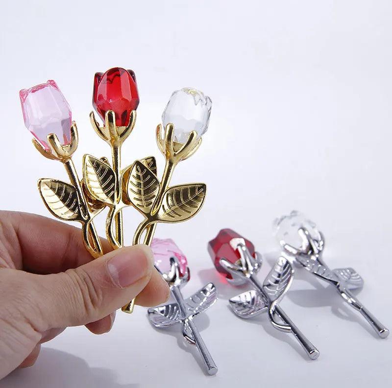 Crystal Rose Gift