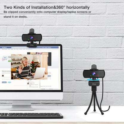 Tripod Desktop Laptop Webcam