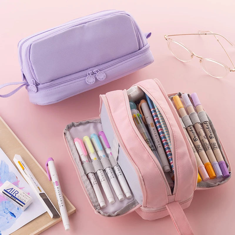 Kawaii Large Pencil Case