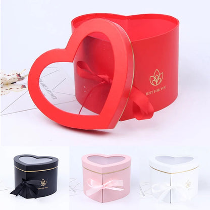Heart-Shaped Rotating Flower Box