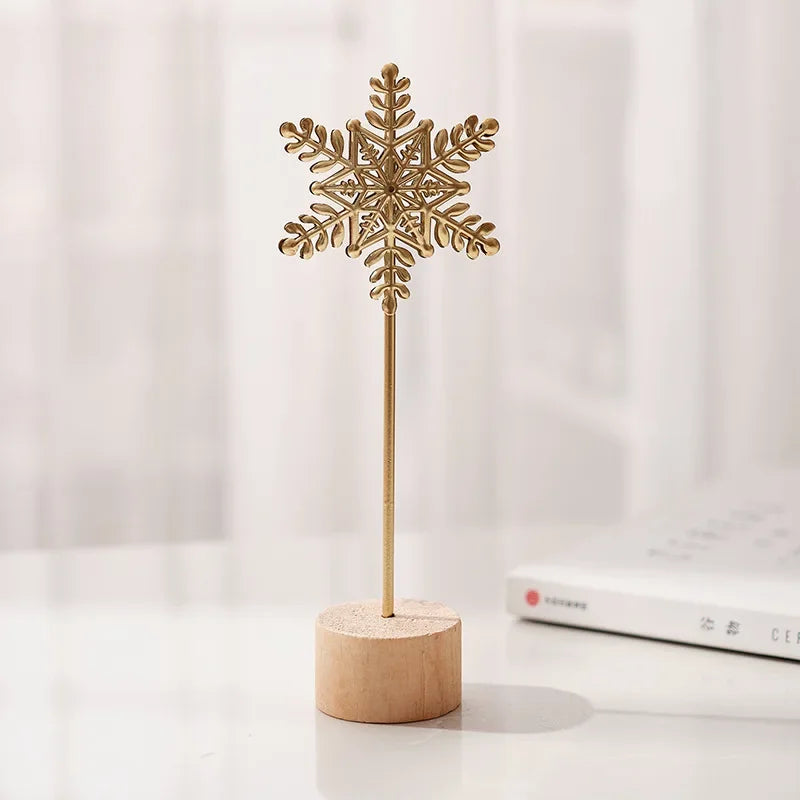 Golden Ginkgo Leaf Figurine