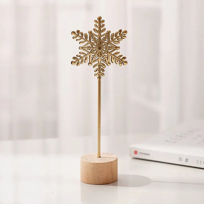Golden Ginkgo Leaf Figurine