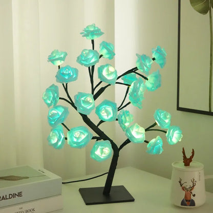 24-LED Rose Tree Lamp
