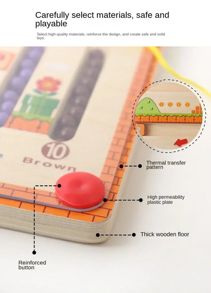 Wooden Magnetic Maze Toy