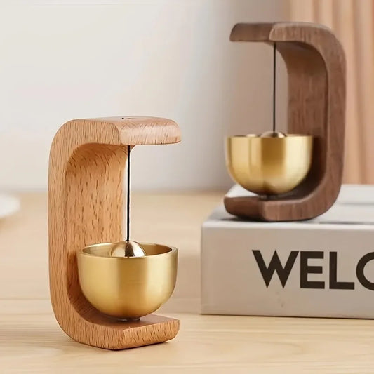 Brass Magnetic Doorbell Chime