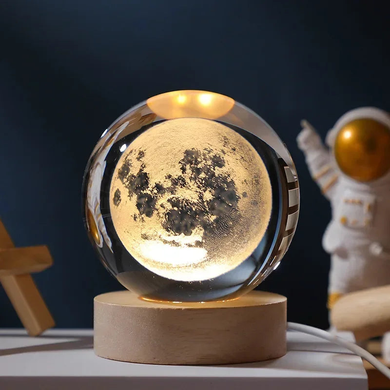 Galaxy Crystal Ball Lamp