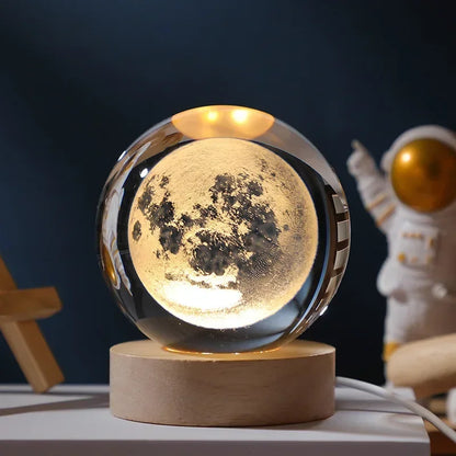 Galaxy Crystal Ball Lamp