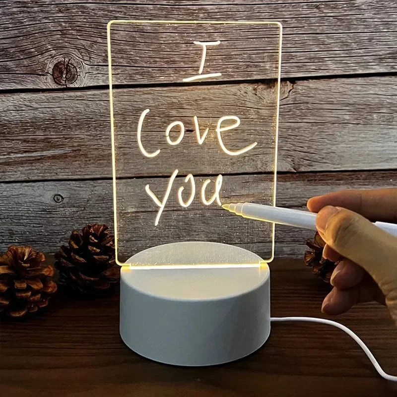 LED USB Message Board Light