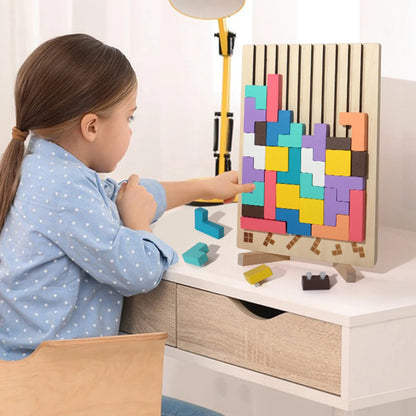 3D Russian Wooden Puzzle Game