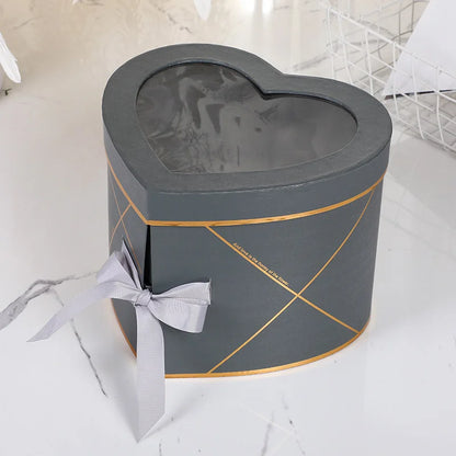 Heart-Shaped Rotating Flower Box