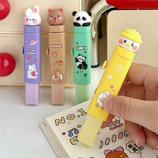 Cartoon Pet Push-Pull Eraser