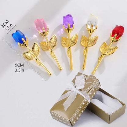 Crystal Rose Gift