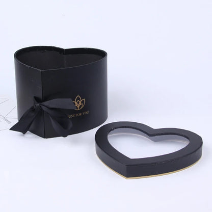 Heart-Shaped Rotating Flower Box