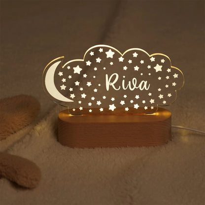 Custom Name Kids Night Light