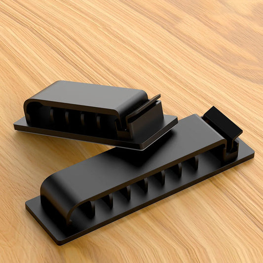 Dual-Use Computer Desk Cable Tray